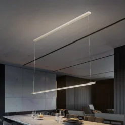 Quitani Niara LED-Hängelampe CCT alu eloxal/natur