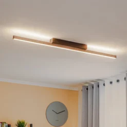 Quitani Zino LED-Deckenleuchte Schiefer grau 38W