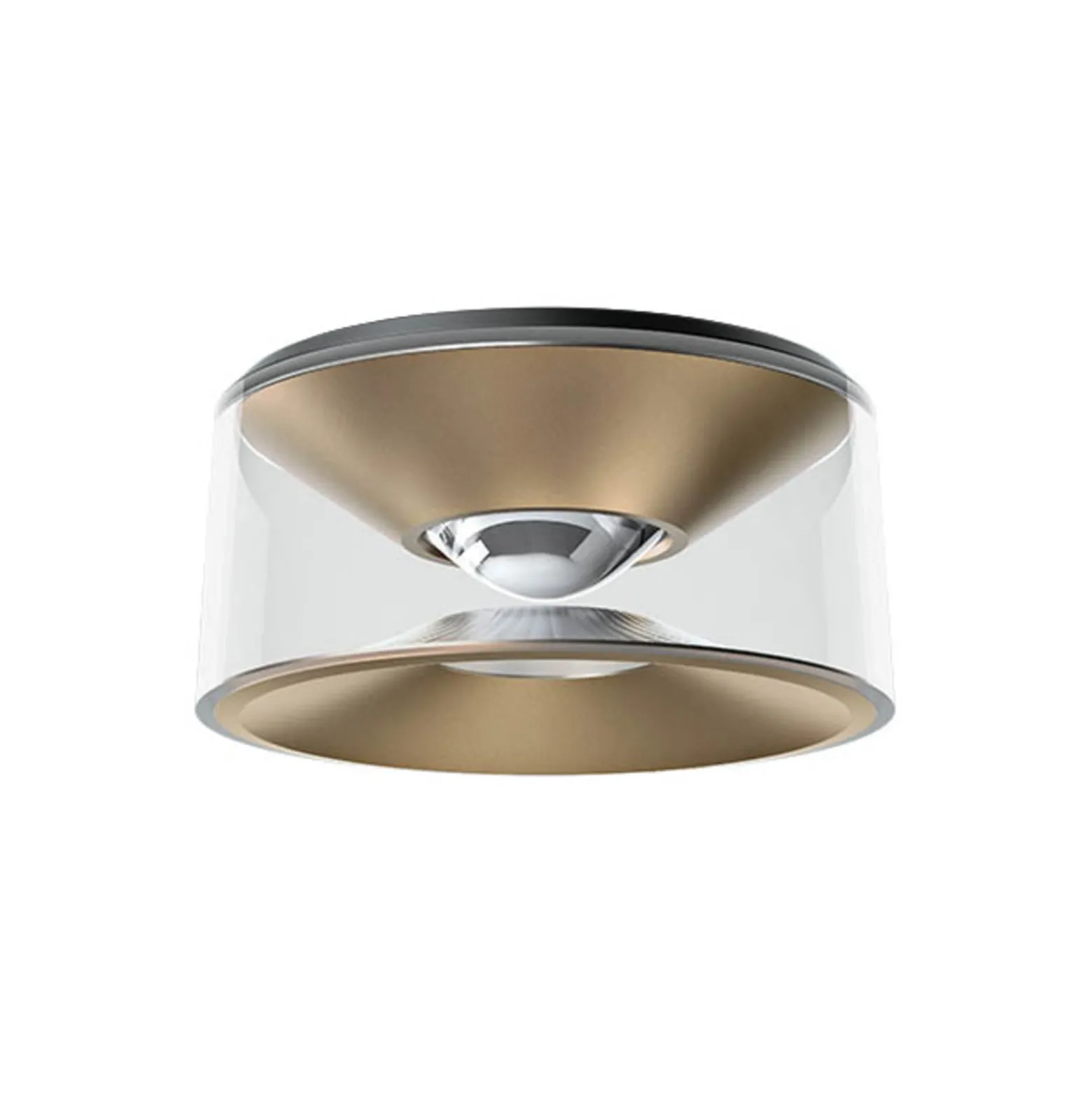Ribag Vior LED-Deckenleuchte sandgold 60° 3.000K