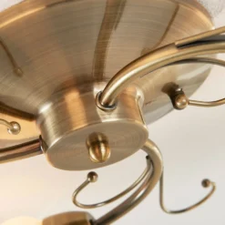 Romantisch gestaltete Deckenlampe Amedea