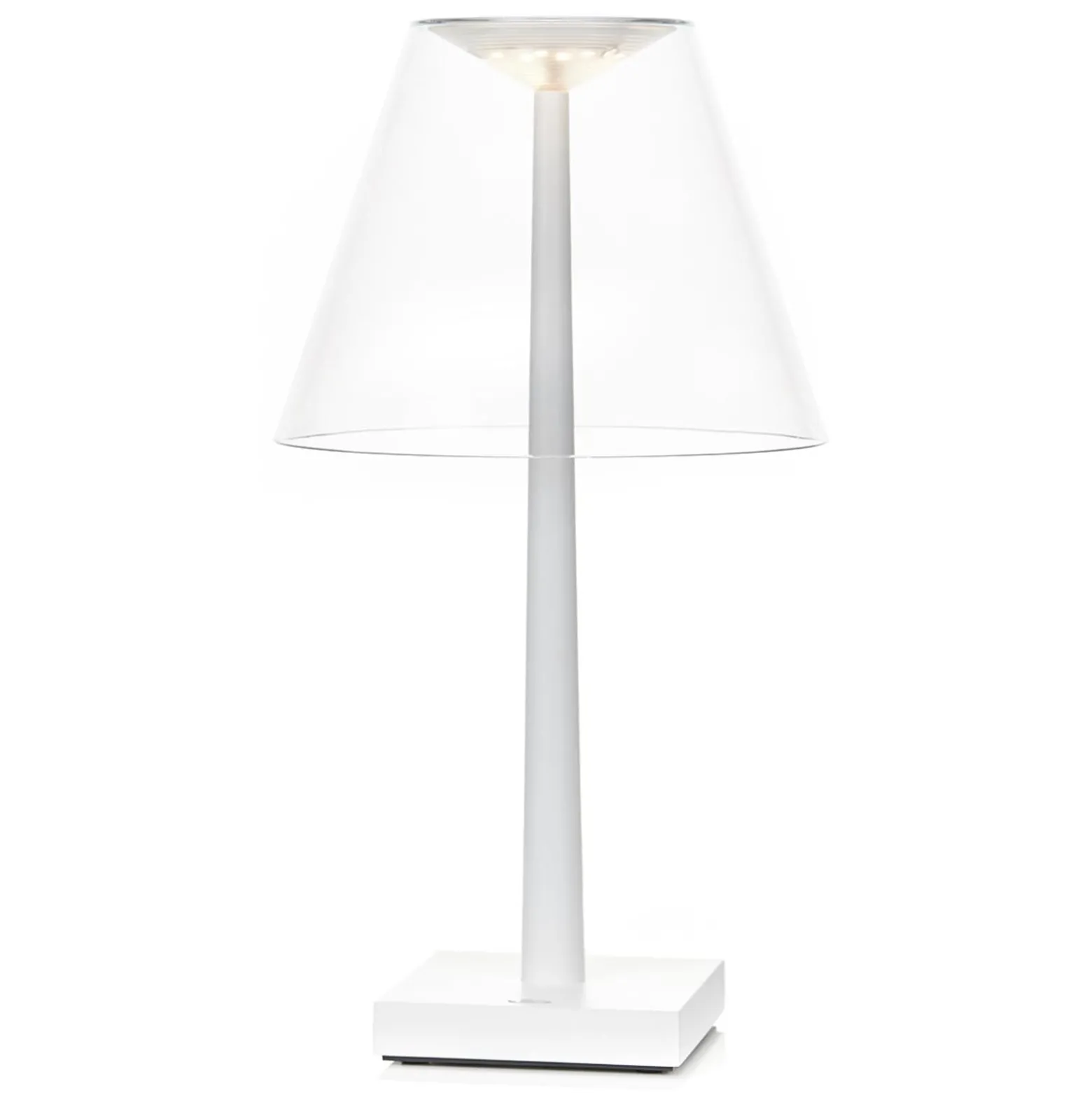 Rotaliana Dina+ LED-Akkutischleuchte weiß/weiß