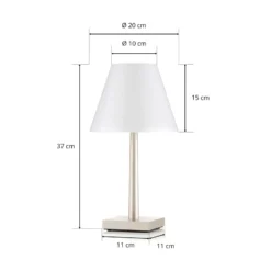 Rotaliana Dina+ T1 LED-Akkutischleuchte bronze
