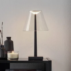 Rotaliana Dina+ T1 LED-Akkutischleuchte schwarz