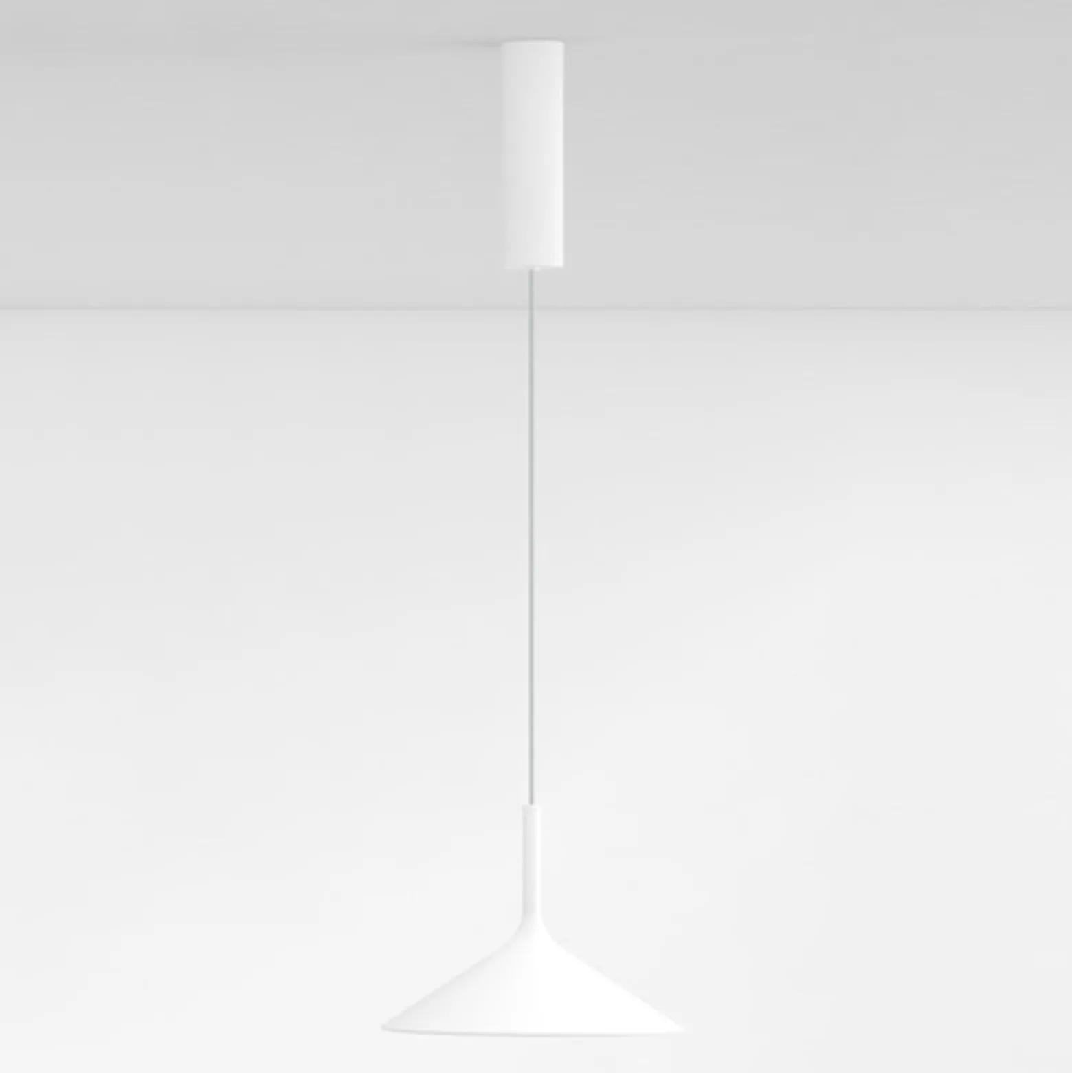 Rotaliana Dry LED-Hängeleuchte, weiß, einflammig