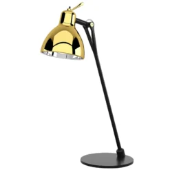 Rotaliana Luxy T0 Glam Tischlampe schwarz/gold