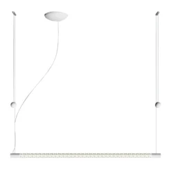 Rotaliana Squiggle H9 LED-Hängelampe weiß 176cm
