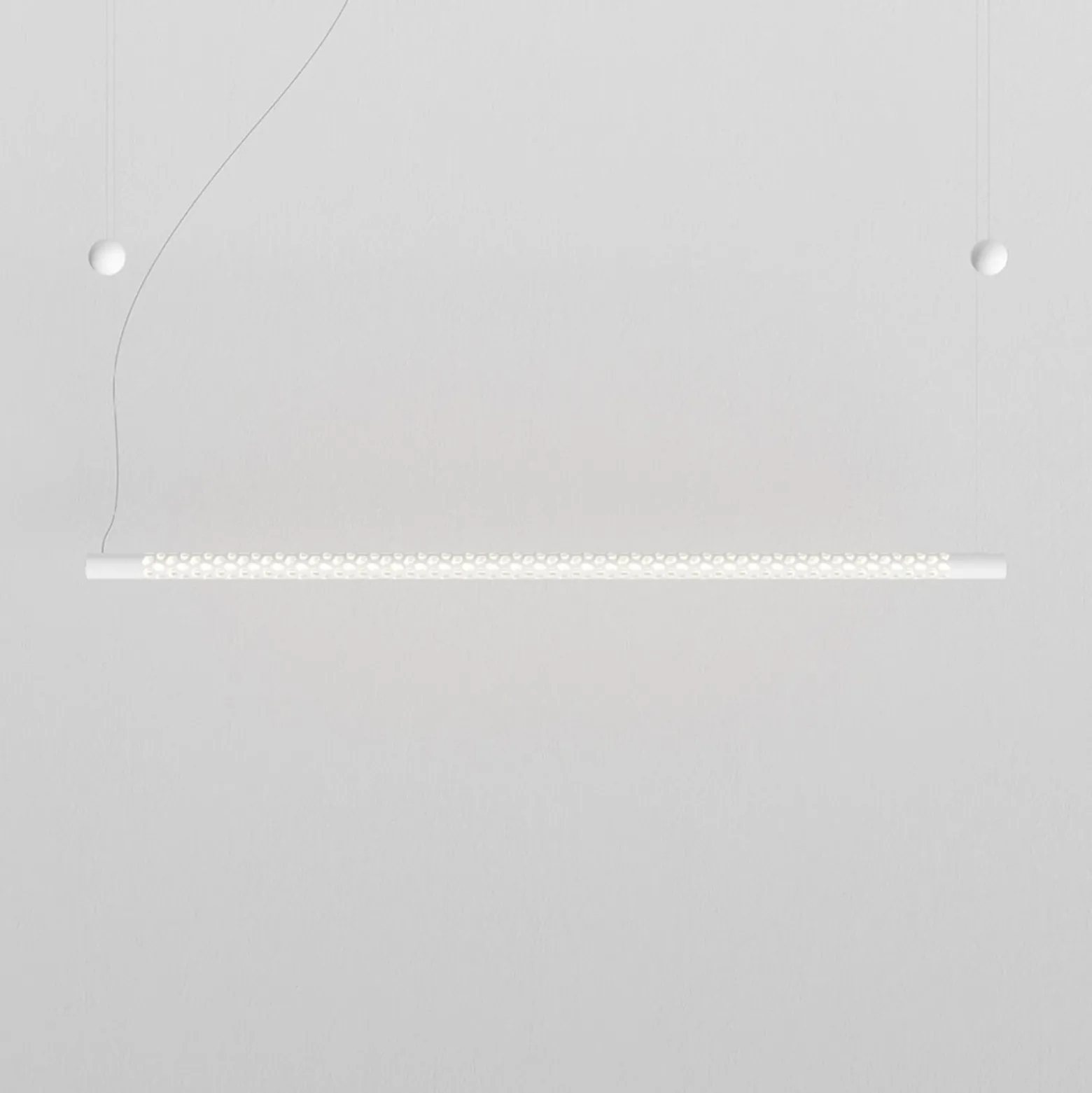 Rotaliana Squiggle H9 LED-Hängelampe weiß 176cm