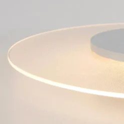 Runde LED-Deckenleuchte Birma in Weiß, dimmbar