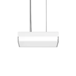 RZB Flat Slim+ Pendel DALI 30x30cm 22W weiß/Glanz