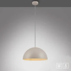 SCHÖNER WOHNEN Hängeleuchte Ali Sandbrise, Eisen, Ø 38cm E27