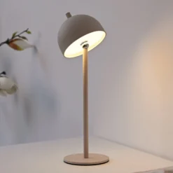SCHÖNER WOHNEN LED-Akku-Tischlampe Bellies, Sandbrise, IP54