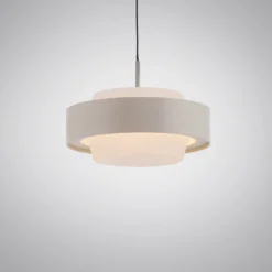 SCHÖNER WOHNEN LED-Hängelampe Elmo, Sandbrise, 1-fl., 3000 K