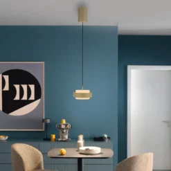 SCHÖNER WOHNEN LED-Hängelampe Elmo, Sandbrise, 1-fl., 3000 K
