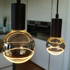 SEGULA Hängeleuchte Alix Wave, E27, Abhängung 100 cm
