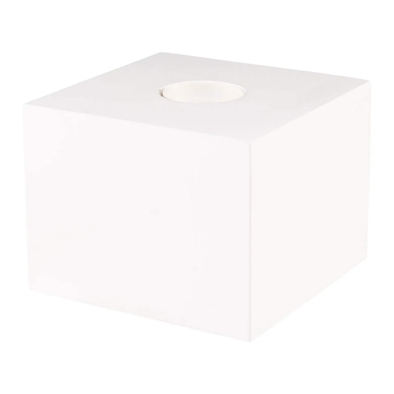 SEGULA Tischleuchte Cozy, Buche weiß, Würfelform, E27