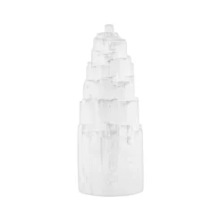 Selenit-Leuchte Eisberg, Höhe 25 cm, ohne Sockel
