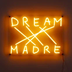 SELETTI Dream-Madre LED-Deko-Wandleuchte, gelb