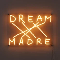 SELETTI Dream-Madre LED-Deko-Wandleuchte, gelb