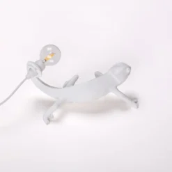 SELETTI LED-Dekolampe Chameleon Lamp Still, weiß, USB