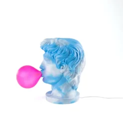SELETTI Wonder Cloud LED-Dekolampe weiß/blau/pink