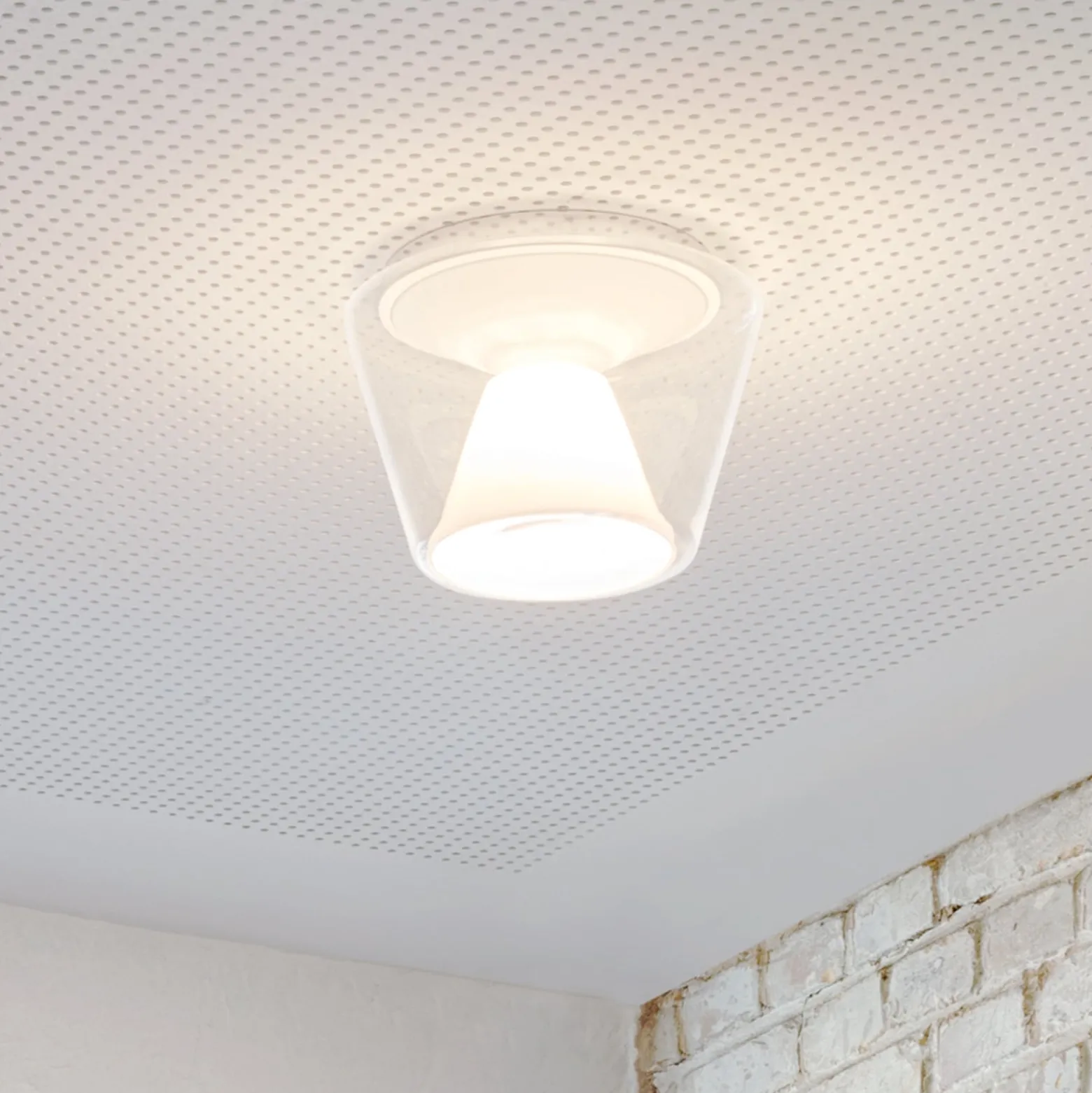serien.lighting Annex L LED-Deckenleuchte aus Glas