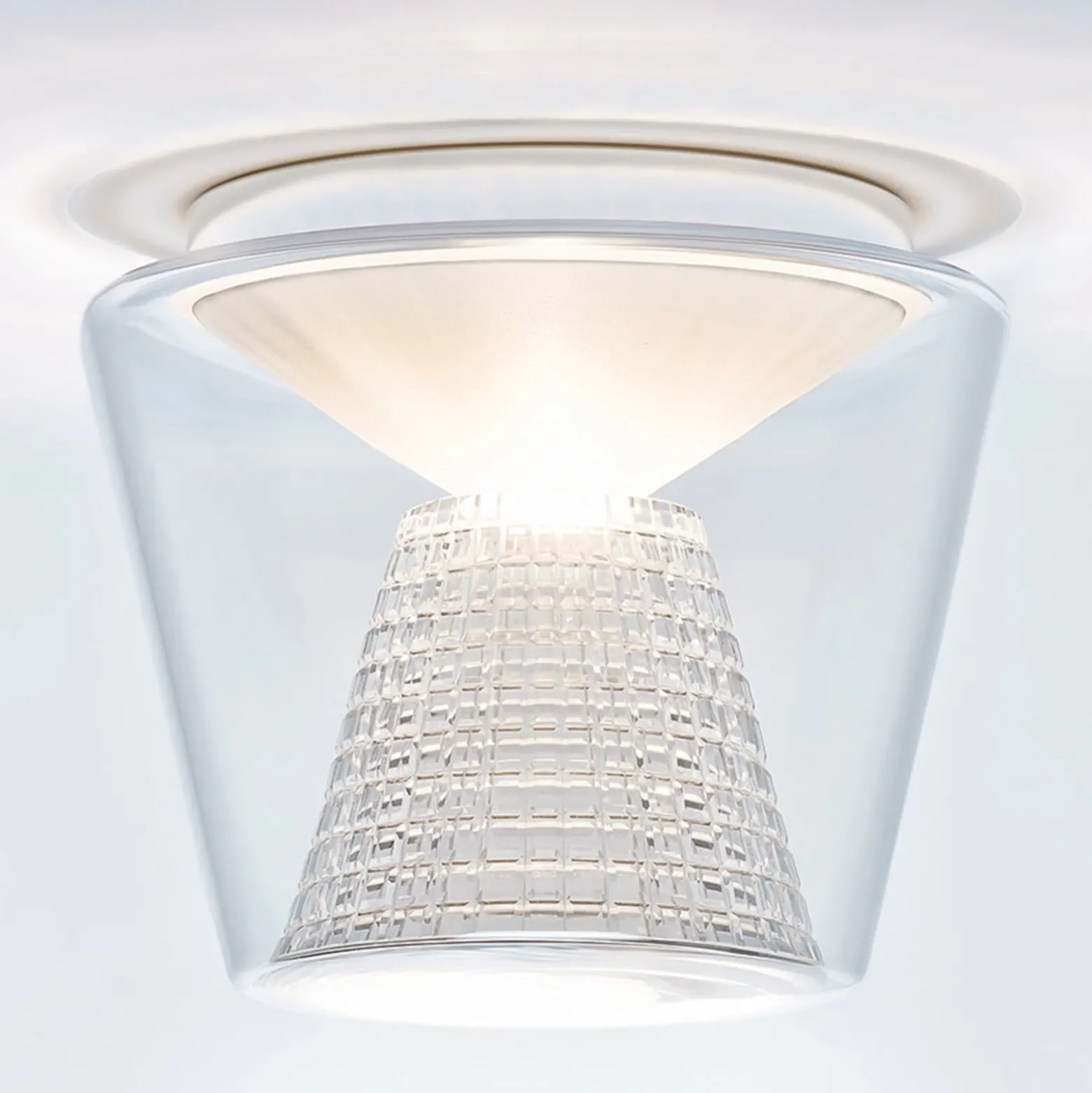 serien.lighting Annex L - LED-Glas-Deckenlampe