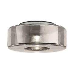 serien.lighting Curling S Decke 2.700K Glas silber