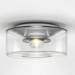 serien.lighting Deckenlampe Curling M 2.700K Acryl klar