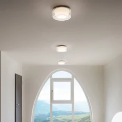 serien.lighting Deckenleuchte Curling M 927 Glas/konisch