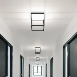serien.lighting Reflex 2 M 300 schwarz/mattweiß