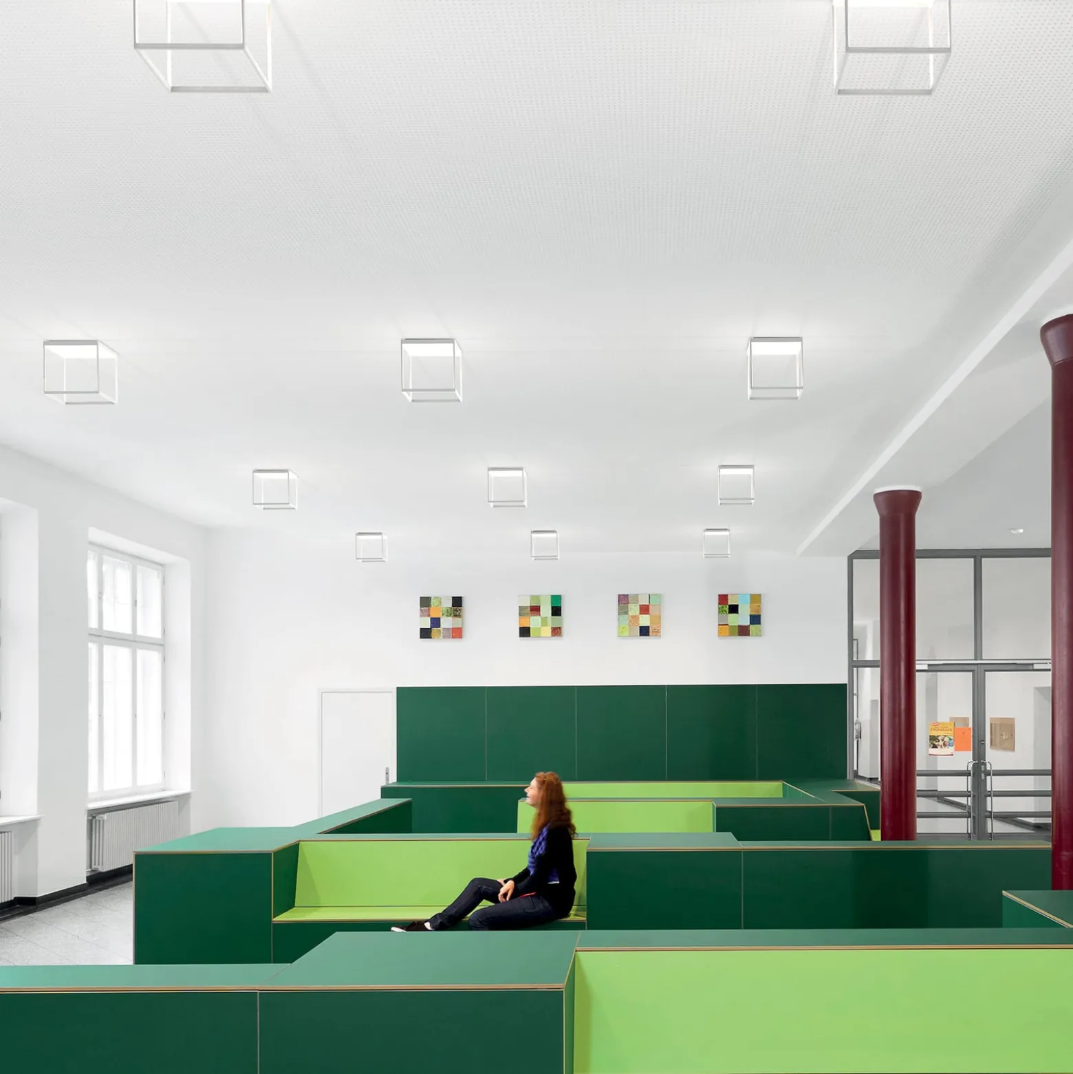 serien.lighting Reflex 2 M 300 weiß/mattweiß