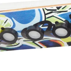 Skateboard-LED-Deckenleuchte Easy Cruiser Graffiti
