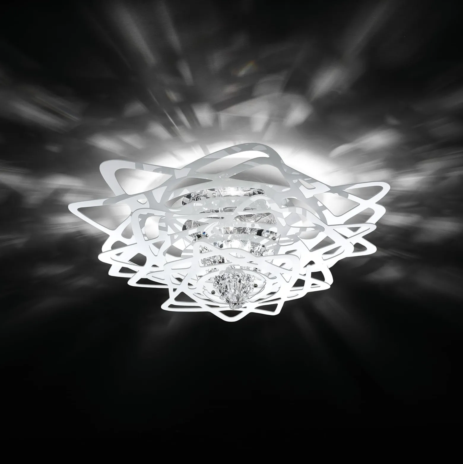 Slamp Aurora Deckenleuchte mini, weiß