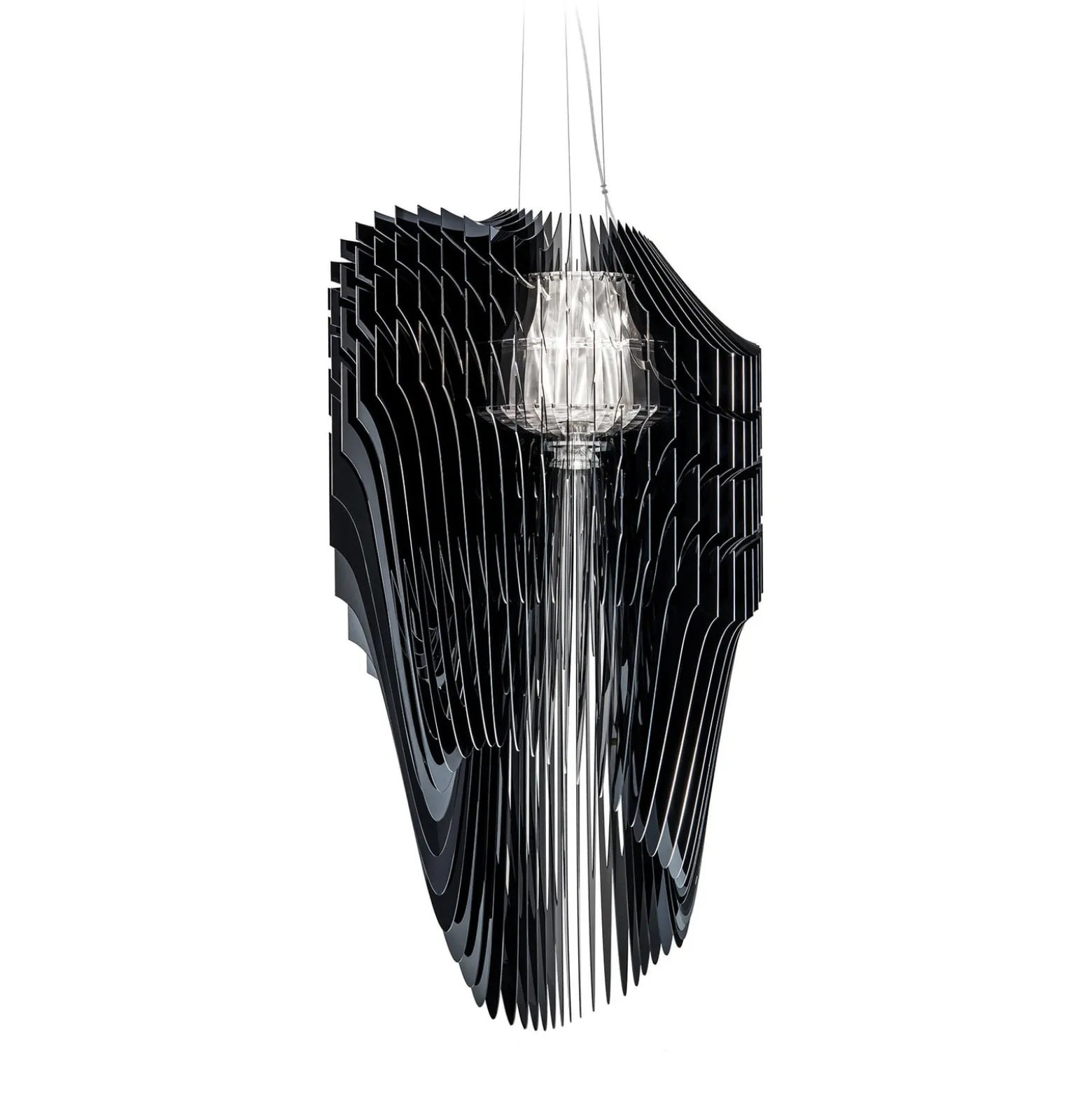 Slamp Avia S Designer-Hängeleuchte in Schwarz