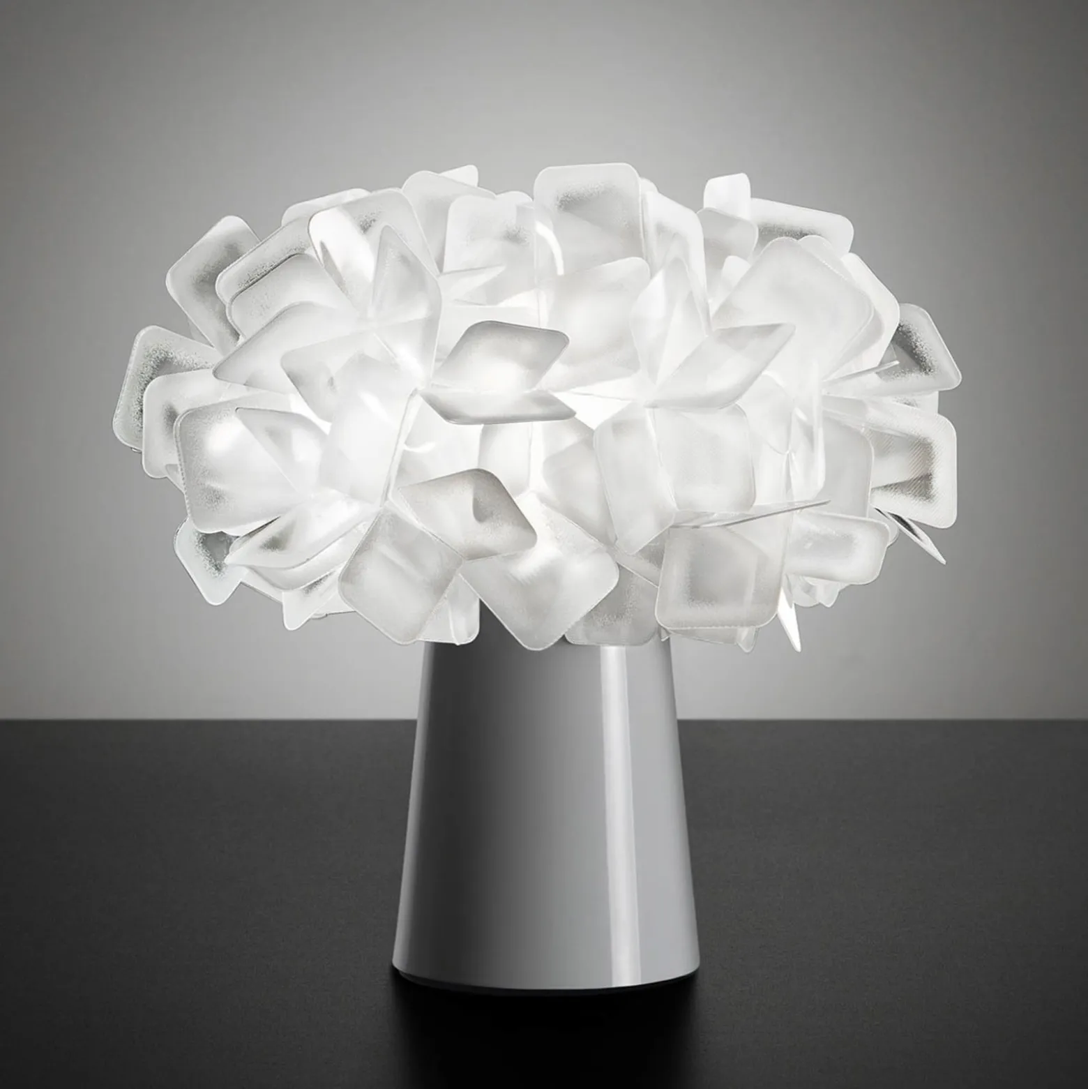 Slamp Clizia - Designer-Tischleuchte, opal