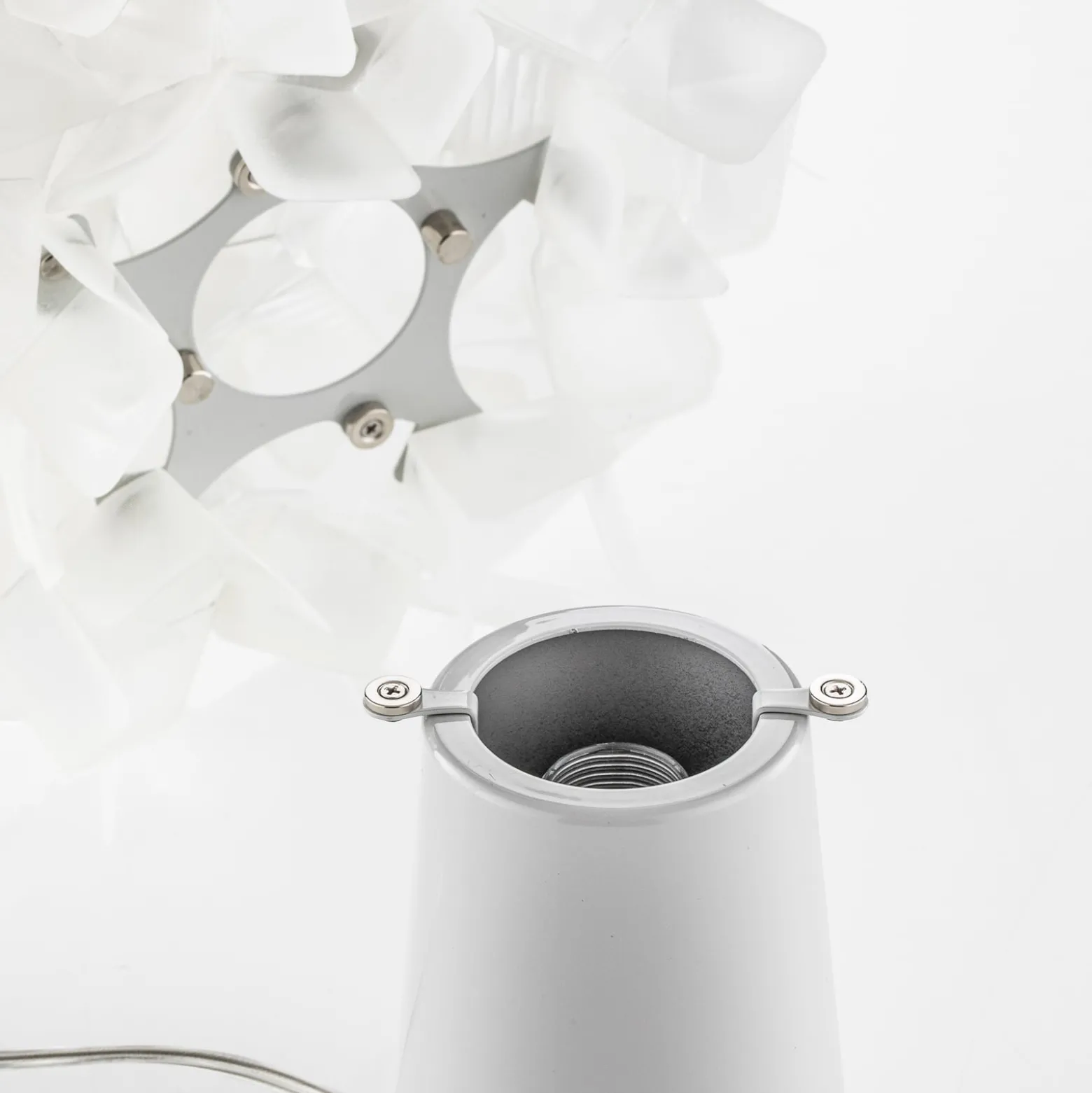 Slamp Clizia - Designer-Tischleuchte, opal