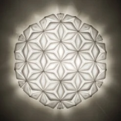 Slamp La Vie L Deckenleuchte, Breite 71cm, weiß