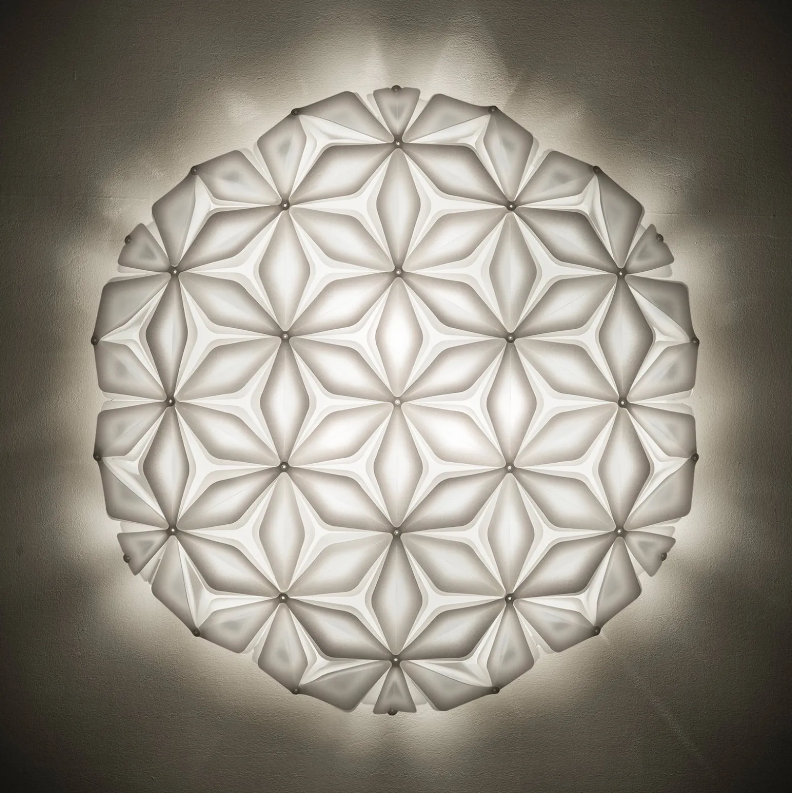 Slamp La Vie L Deckenleuchte, Breite 71cm, weiß
