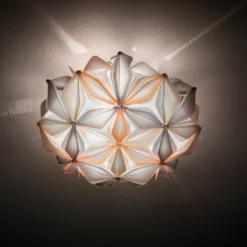 Slamp La Vie M Deckenleuchte, Breite 47 cm, amber
