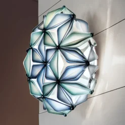 Slamp La Vie Mini Deckenleuchte, Breite 34cm, blau
