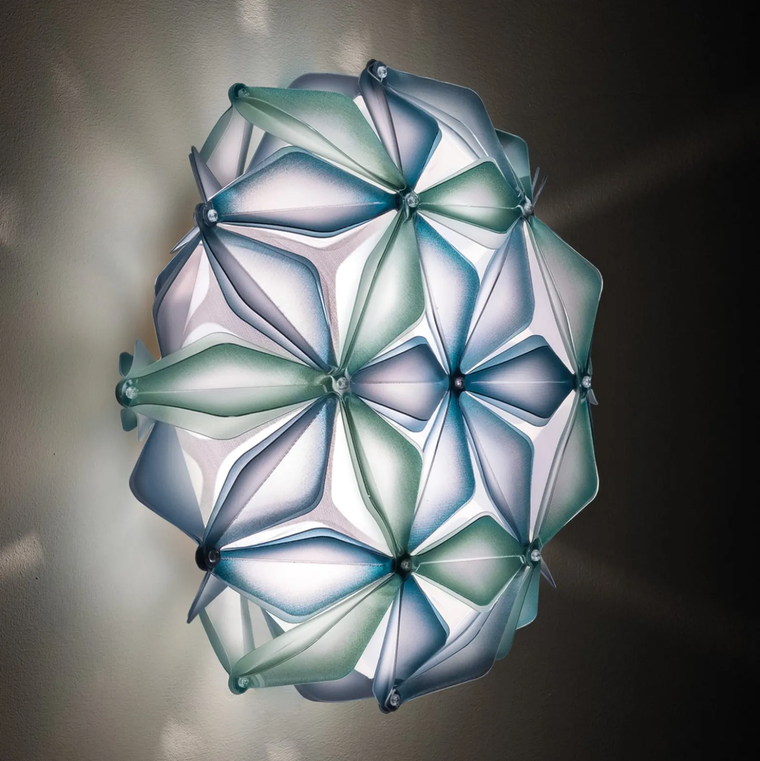 Slamp La Vie Mini Deckenleuchte, Breite 34cm, blau