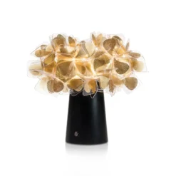 Slamp LED-Akku-Tischlampe Clizia Mama Non Mama Gold/Black