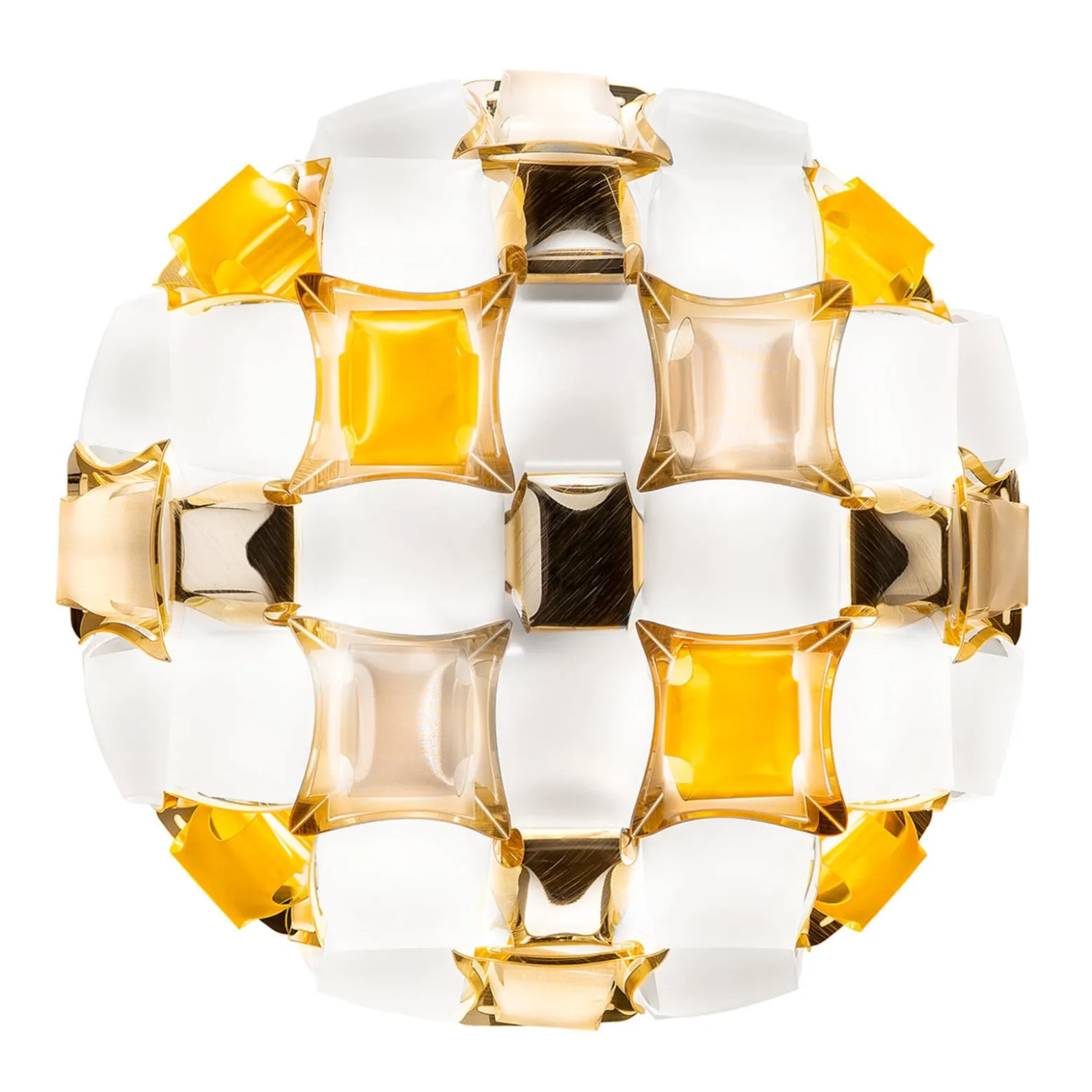 Slamp Mida Deckenleuchte, 50 cm amber