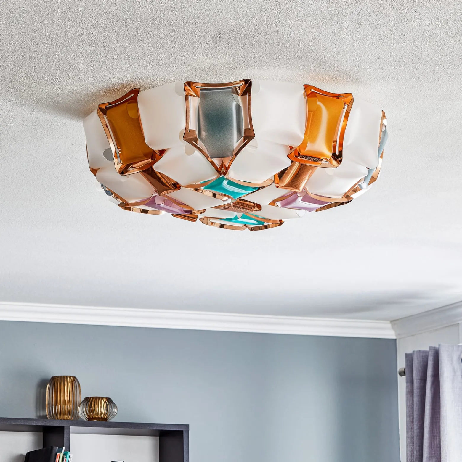 Slamp Mida Deckenleuchte, 50 cm, multicolor