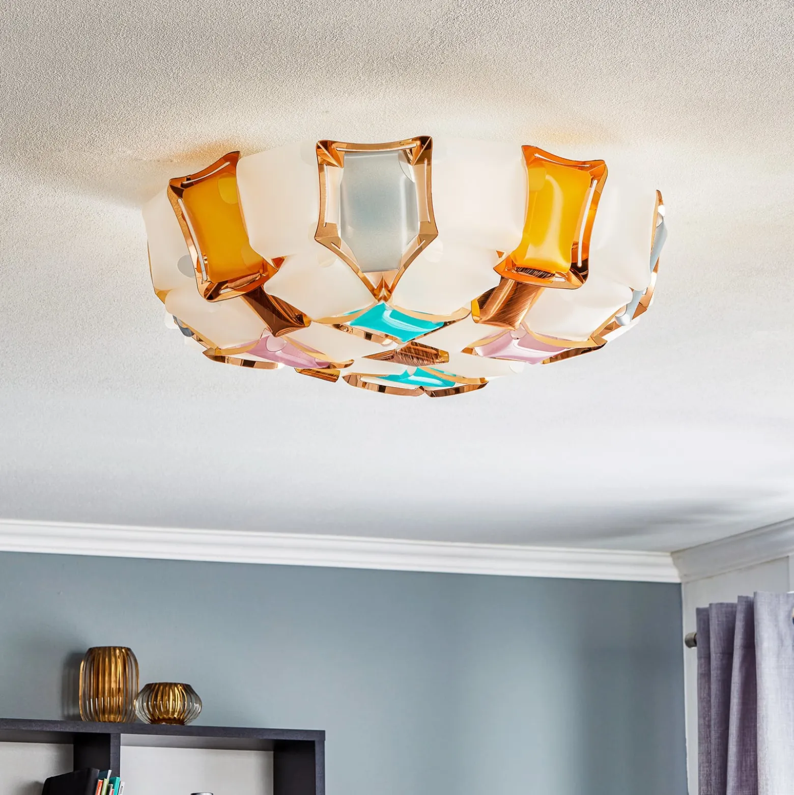 Slamp Mida Deckenleuchte, 50 cm, multicolor