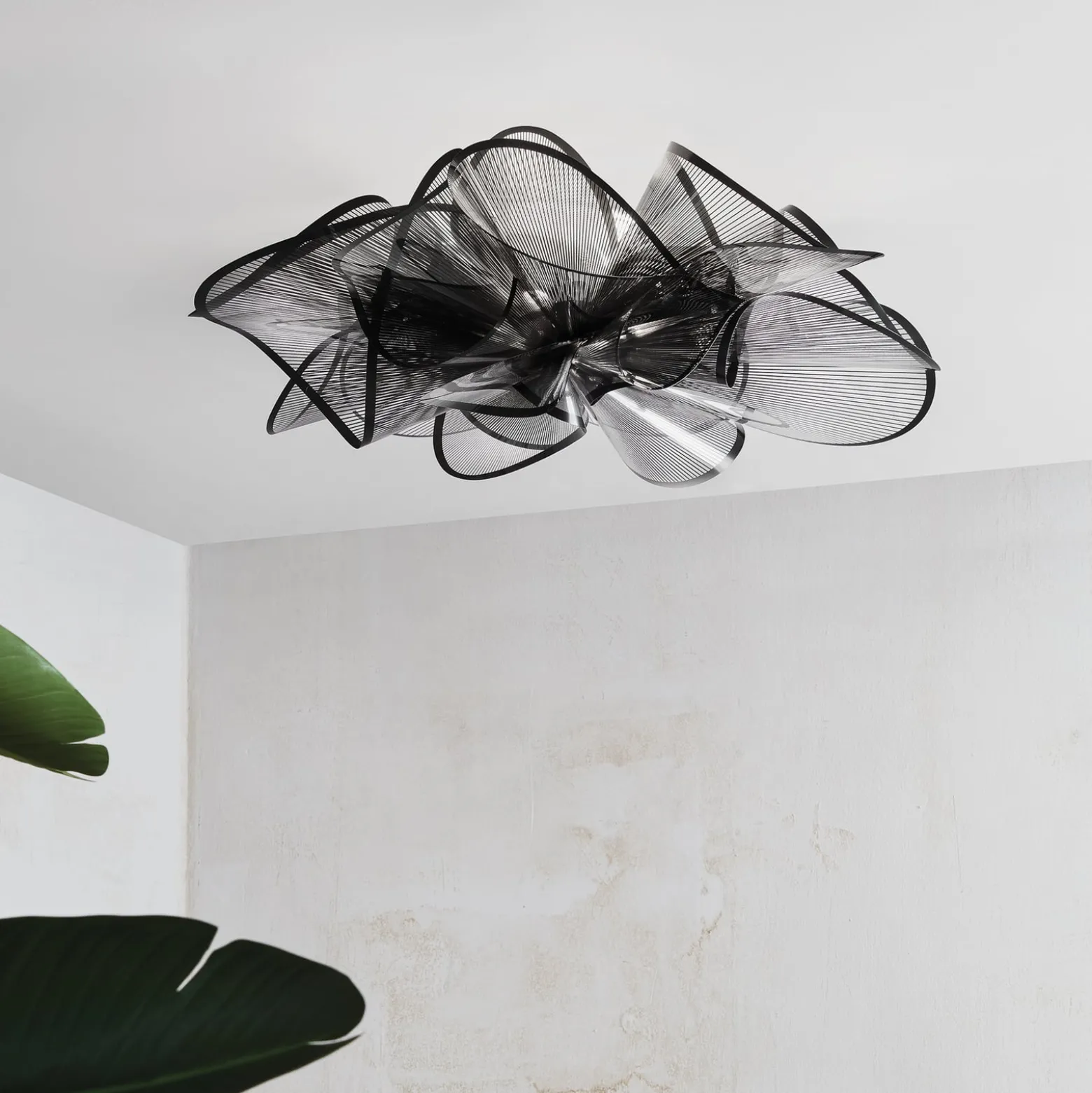 Slamp Étoile Ceiling LED-Deckenleuchte, schwarz