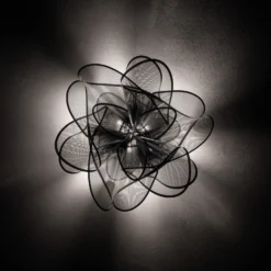 Slamp Étoile Ceiling LED-Deckenleuchte, schwarz