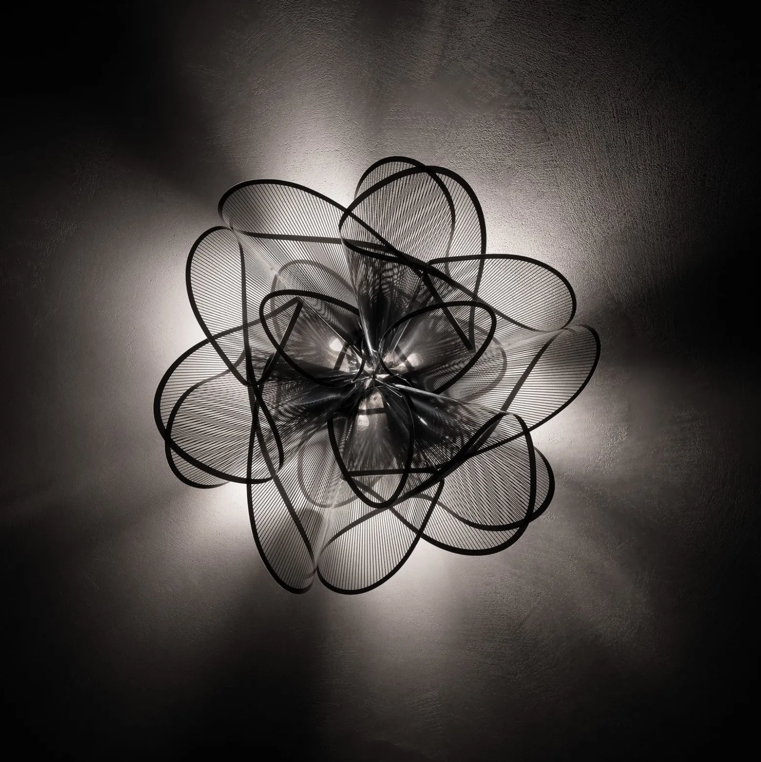 Slamp Étoile Ceiling LED-Deckenleuchte, schwarz