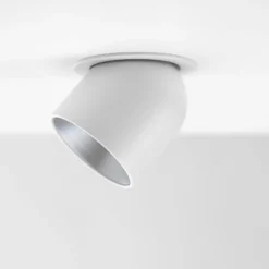 SLC Cup LED-Einbaudownlight weiß/silber 2.700K