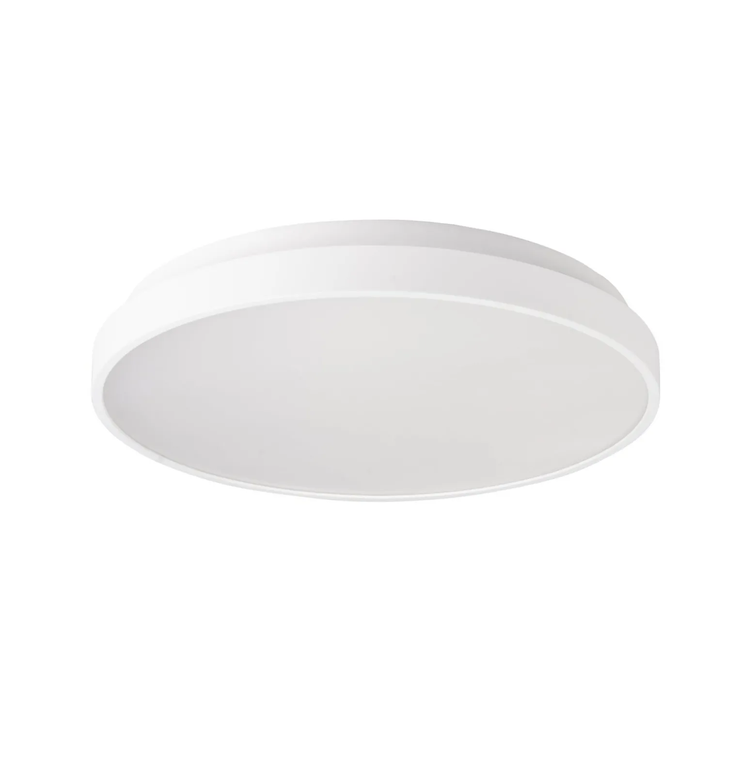 SLC LED-Sensor-Deckenlampe ALPHA, weiß Ø 40 cm Funk CCT IP44